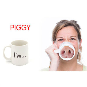 Pig Nose Coffee Mug