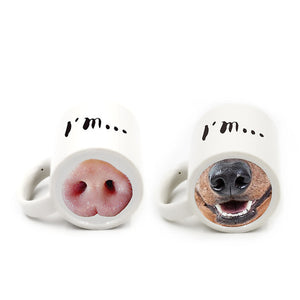 Pig Nose Coffee Mug